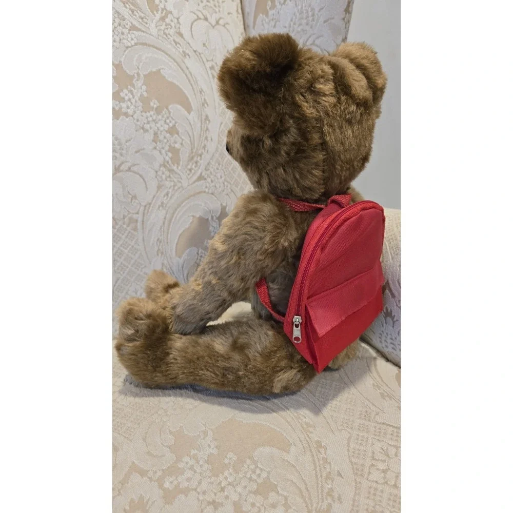Abbey Honeysuckle Bear Briar 1/10 Signed Jointed Growler England Rare Mohair Vtg